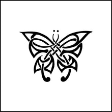 Load image into Gallery viewer, Tribal Butterfly Vinyl Decal