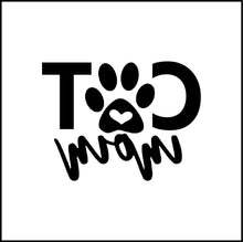 Load image into Gallery viewer, Cat Mom Vinyl Decal