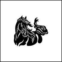 Load image into Gallery viewer, Horse Upper Body Vinyl Decal