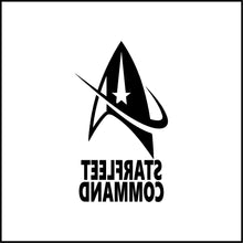 Load image into Gallery viewer, Starfleet Command Symbol Star Trek Vinyl Decal