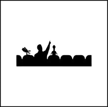 Load image into Gallery viewer, Mystery Science Theatre Cast Vinyl Decal