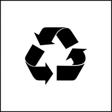 Load image into Gallery viewer, Recycling Symbol Vinyl Decal