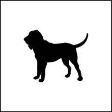 Load image into Gallery viewer, Bloodhound Dog Silhouette Vinyl Decal