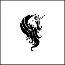 Load image into Gallery viewer, Unicorn Head Vinyl Decal
