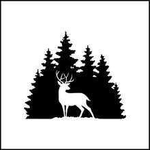 Load image into Gallery viewer, Deer In Woods Vinyl Decal