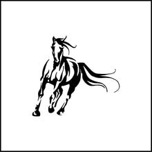 Load image into Gallery viewer, Horse Running Outline Vinyl Decal