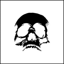 Load image into Gallery viewer, Skull Face #3 Vinyl Decal
