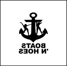 Load image into Gallery viewer, Boats 'N Hoes Funny Vinyl Decal