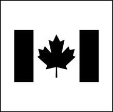 Load image into Gallery viewer, Canadian Flag Vinyl Decal