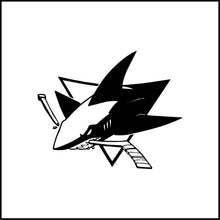 Load image into Gallery viewer, San Jose Sharks Vinyl Decal