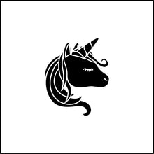 Load image into Gallery viewer, Unicorn Head #2 Vinyl Decal