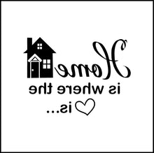 Load image into Gallery viewer, Home Is Where The Heart Is Vinyl Decal