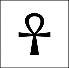 Load image into Gallery viewer, Ankh Symbol Key Of Life Egyptian Hieroglyphic Vinyl Decal