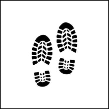 Load image into Gallery viewer, Boot Tracks/Shoe Prints Vinyl Decal