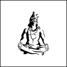 Load image into Gallery viewer, Lord Shiva Hinduism God Vinyl Decal