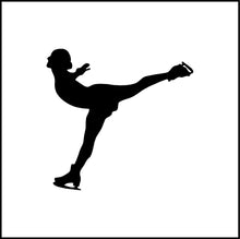 Load image into Gallery viewer, Figure Skater Vinyl Decal