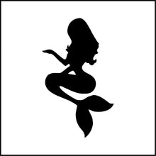 Load image into Gallery viewer, Mermaid Silhouette Vinyl Decal