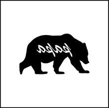 Load image into Gallery viewer, Papa Bear Vinyl Decal