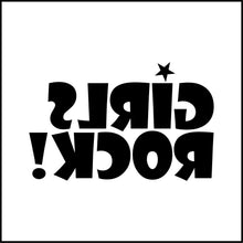 Load image into Gallery viewer, Girls Rock! Vinyl Decal