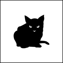 Load image into Gallery viewer, Angry Cat/Kitten Vinyl Decal