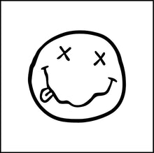 Load image into Gallery viewer, Nirvana Smiley Face Vinyl Decal