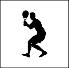 Load image into Gallery viewer, Guy Tennis Player #3 Vinyl Decal