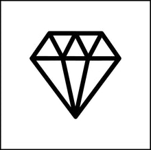 Load image into Gallery viewer, Diamond Gem Vinyl Decal