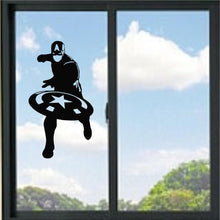 Load image into Gallery viewer, Captain America Silhouette #3 Vinyl Decal
