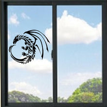 Load image into Gallery viewer, Dragon In A Circle Vinyl Decal
