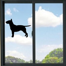 Load image into Gallery viewer, Bull Terrier Dog Silhouette Vinyl Decal
