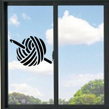 Load image into Gallery viewer, Ball Of Yarn Knitting Crochet Vinyl Decal
