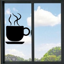 Load image into Gallery viewer, Steaming Mug Coffee Cup Vinyl Decal
