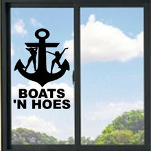 Load image into Gallery viewer, Boats 'N Hoes Funny Vinyl Decal

