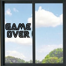 Load image into Gallery viewer, Retro Game Over Vinyl Decal
