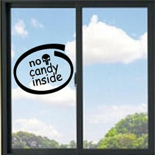 Load image into Gallery viewer, No Candy Inside Funny Vinyl Decal
