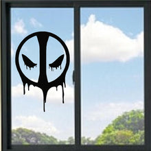 Load image into Gallery viewer, Deadpool Symbol/Logo Dripping Vinyl Decal
