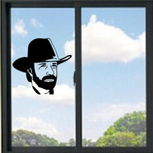 Load image into Gallery viewer, Chuck Norris Portrait Vinyl Decal
