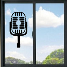Load image into Gallery viewer, Old School Microphone Vinyl Decal

