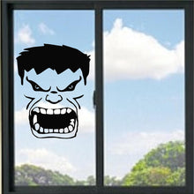 Load image into Gallery viewer, The Hulk Face Superhero Vinyl Decal
