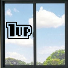 Load image into Gallery viewer, 1 Up Retro Video Game Vinyl Decal
