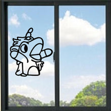 Load image into Gallery viewer, Unicorse Unicorn Bluey Cartoon Vinyl Decal
