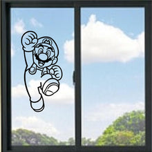 Load image into Gallery viewer, Mario Jumping Super Mario Bros. Vinyl Decal

