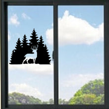 Load image into Gallery viewer, Deer In Woods Vinyl Decal
