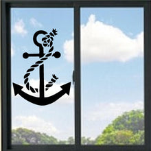 Load image into Gallery viewer, Rope And Anchor Boat Vinyl Decal
