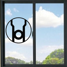 Load image into Gallery viewer, Red Lantern Symbol Vinyl Decal
