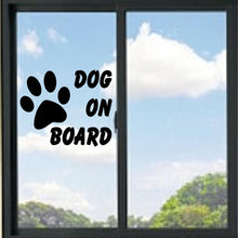 Load image into Gallery viewer, Dog On Board Vinyl Decal
