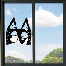 Load image into Gallery viewer, Bandit Peeking/ Bluey Vinyl Decal
