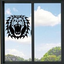 Load image into Gallery viewer, Lion Head Roaring Vinyl Decal
