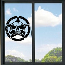 Load image into Gallery viewer, Skull In Star Vinyl Decal
