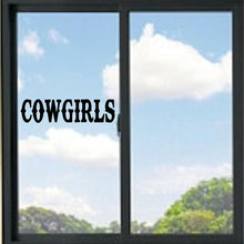 Load image into Gallery viewer, Cowgirls Vinyl Decal
